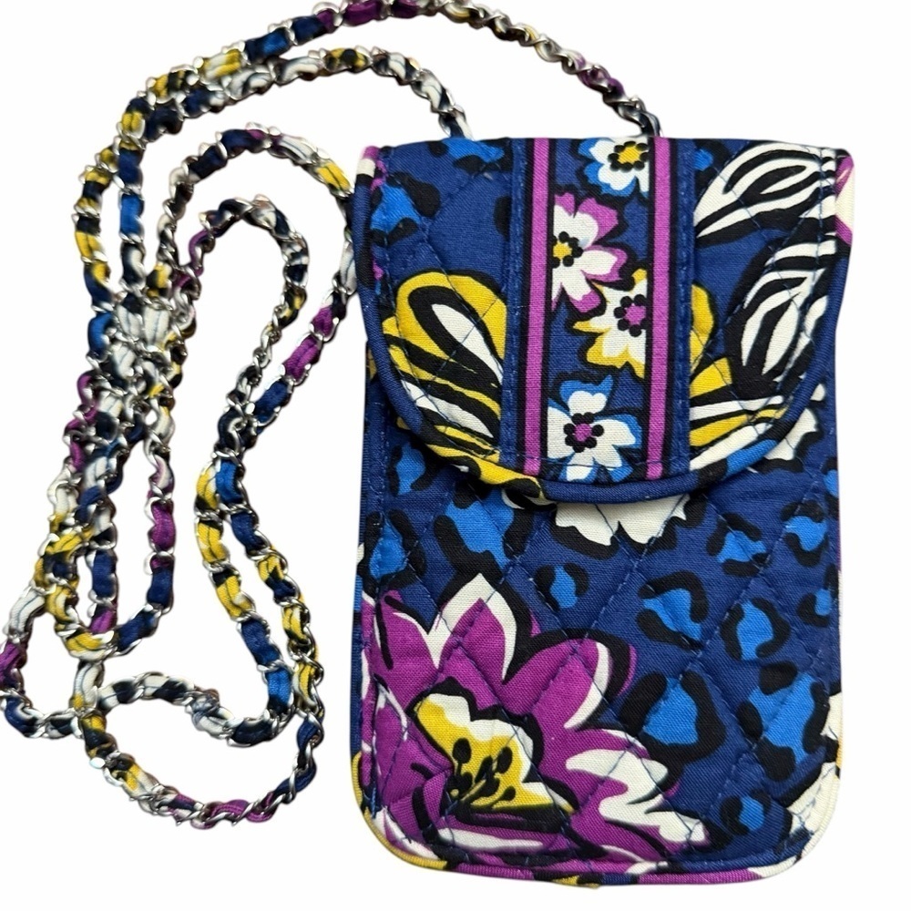 Vera Bradley African Violet Print Crossbody